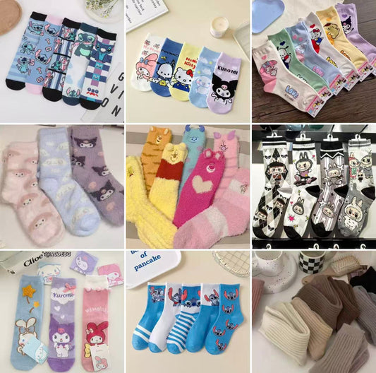 #  Socks  #  Mystery bags ---open in  live